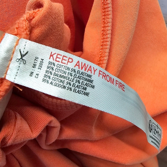 Free People Hot Shot Onesie L Orange FP Movement Oversized Jumpsuit Large - Picture 13 of 13